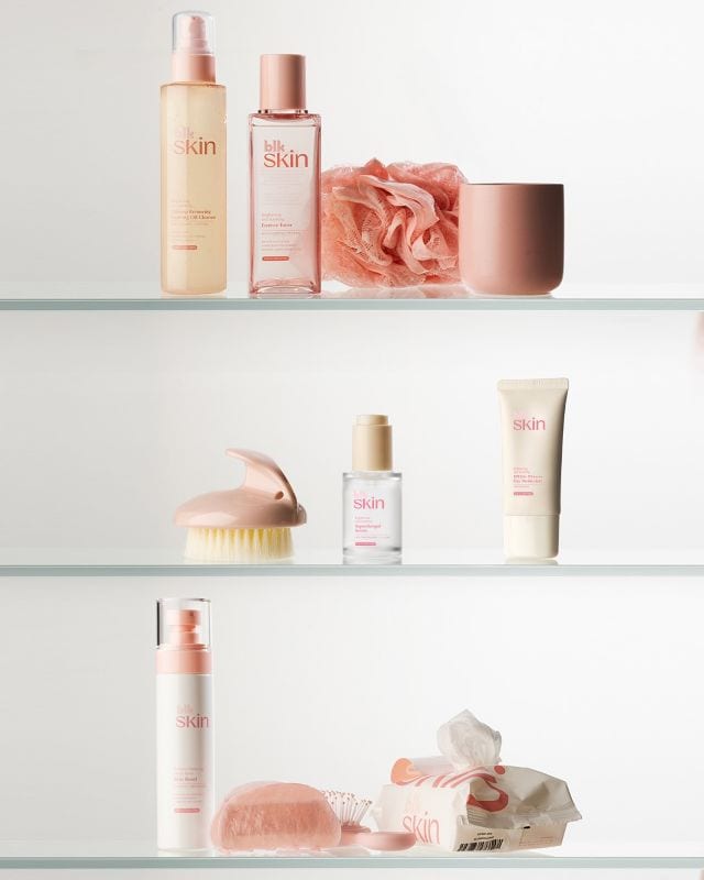 blk cosmetics brightening and soothing line